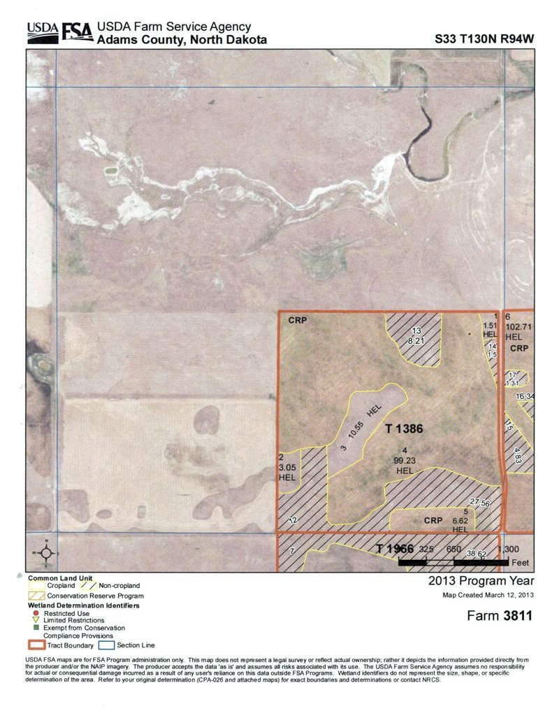 CRP & Grassland For Sale